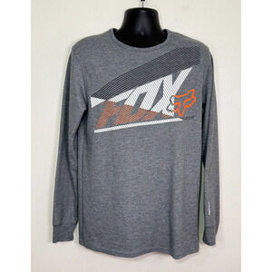 Fox Racing Mens Long Sleeve Thermal Shirt Motocross Grunge Streetwear, M